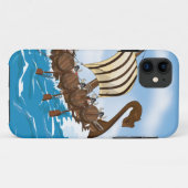 Coques Case-Mate iPhone Navire Viking (Dos (Horizontal))