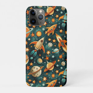 Case-Mate iPhone Case Navires-fusée vintages pour engins spatiaux Motif