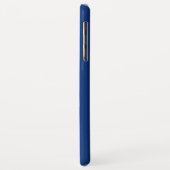 Coques Case-Mate iPhone Navires nautiques Roue Bleu+Blanc (Personnaliser) (Dos/Gauche)