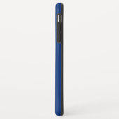 Coques Case-Mate iPhone Navires nautiques Roue Bleu+Blanc (Personnaliser) (Dos/Gauche)