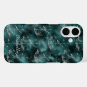 Coques Case-Mate iPhone Navires Personnalisés Sur Océan Étincelant Bleu Na (Verso (horizontal))