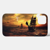 Coques Case-Mate iPhone Navires sur la mer Stormy (Verso (horizontal))