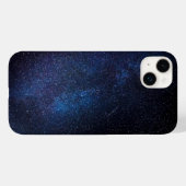 Coques Case-Mate iPhone Navy Blue Milkyway Nightsky Galaxy Photographie (Verso (horizontal))