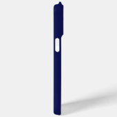 Coques Case-Mate iPhone Navy Tan Minimalist Monogram iPhone Case (Verso / Droite)