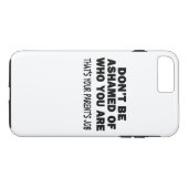 Coques Case-Mate iPhone N'ayez pas honte (Dos (Horizontal))