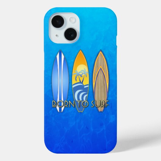 Coques Case-Mate iPhone Né Au Surf (Verso)