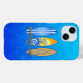 Coques Case-Mate iPhone Né Au Surf (Verso (horizontal))