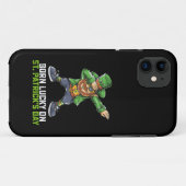 Coques Case-Mate iPhone Né Chanceux Le Jour De La Saint-Patrick Dabbing An (Dos (Horizontal))