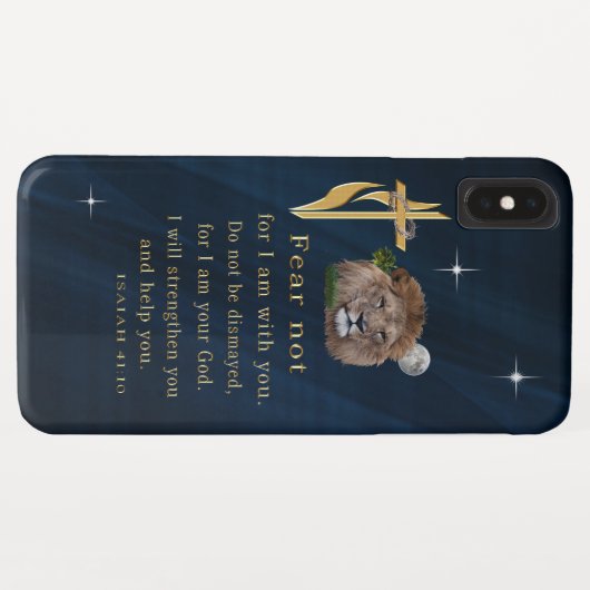 Coques Case-Mate iPhone Ne crains pas car je suis avec toi (Dos (Horizontal))