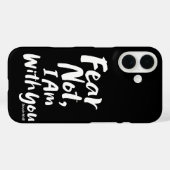 Coques Case-Mate iPhone NE CRAINS PAS, JE SUIS avec toi - Espoir religieux (Verso (horizontal))