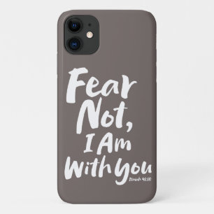 Case-Mate iPhone Case NE CRAINS PAS, JE SUIS avec toi Foi chrétienne Die