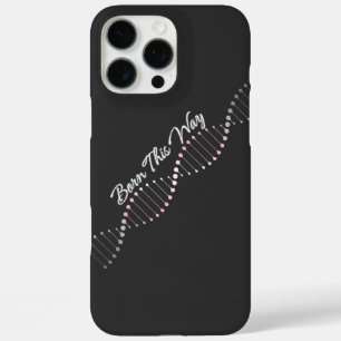 Coques iPhone 16 Pro Max Né de cette façon Demigirl - Demi Pride ADN