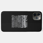 Coques Case-Mate iPhone Né en septembre virgo drôle cadeau d'anniversaire (Dos (Horizontal))
