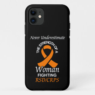 Case-Mate iPhone Case Ne jamais sous-estimer/Ruban/Femme...RSD/CRPS