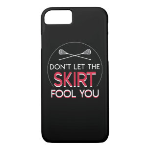 Case-Mate iPhone Case Ne laissez pas la jupe vous duper lacrosse de