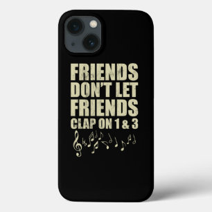 Case-Mate iPhone Case Ne laissez pas les amis taper sur 1 3 Musique Lect