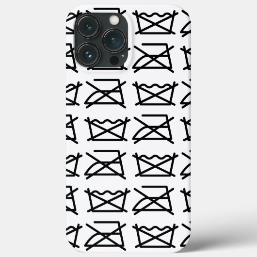 COQUES Case-Mate iPhone NE LAVEZ PAS ! NE REFROIREZ PAS ! (Verso)