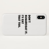 Coques Case-Mate iPhone Ne l'enjolivez pas. (Dos (Horizontal))
