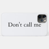 Coques Case-Mate iPhone Ne m'appelez pas - (Dos (Horizontal))
