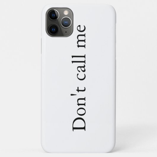Coques Case-Mate iPhone Ne m'appelez pas - (Dos)