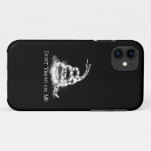 Coques Case-Mate iPhone Ne marchez pas sur moi (Dos (Horizontal))