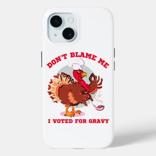 Coques Case-Mate iPhone NE ME BLÂME PAS, J'AI VOTÉ POUR... drôle d'action (Verso)