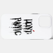 Coques Case-Mate iPhone Ne paniquez pas.w (Verso (horizontal))