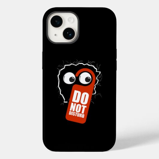 Coques Case-Mate iPhone Ne pas déranger.b (Verso)