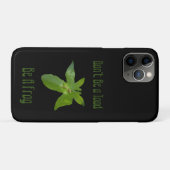 Coques Case-Mate iPhone Ne pas être un crapaud être une grenouille, Coque- (Dos (Horizontal))