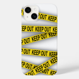 Coque Pour iPhone 14 Ne pas rester à l'écart ne pas traverser la bande