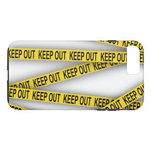 Coques Case-Mate iPhone Ne pas rester à l'écart ne pas traverser la bande  (Dos (Horizontal))