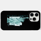 Coques Case-Mate iPhone Ne pas se conformer (Verso (horizontal))