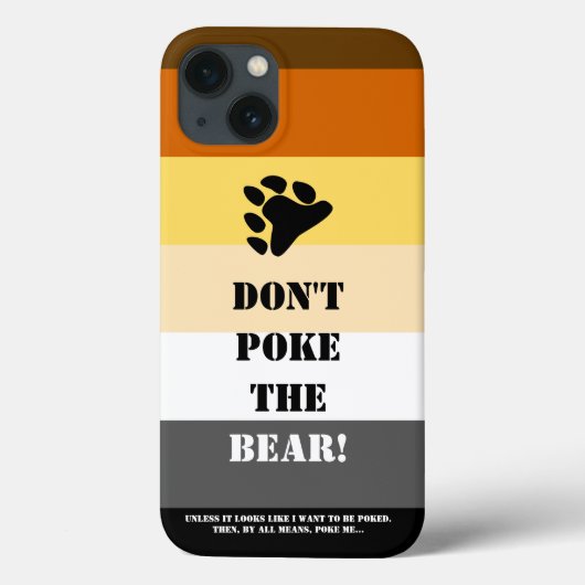 Coques Case-Mate iPhone Ne pique pas l'ours ! (Verso)
