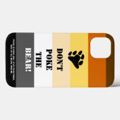 Coques Case-Mate iPhone Ne pique pas l'ours ! (Verso (horizontal))