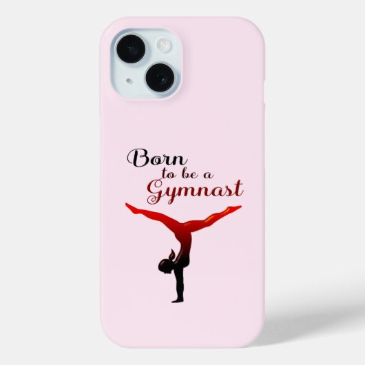 Coques Case-Mate iPhone Né pour être un Gymnaste (Verso)