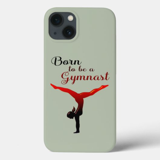 Coques Case-Mate iPhone Né pour être un Gymnaste  (Verso)