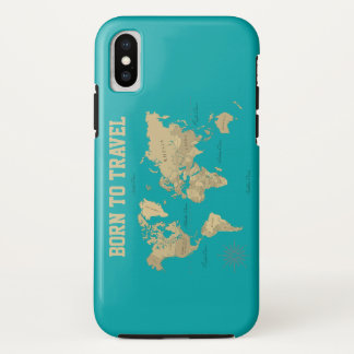 Case-Mate iPhone Case Né pour voyager