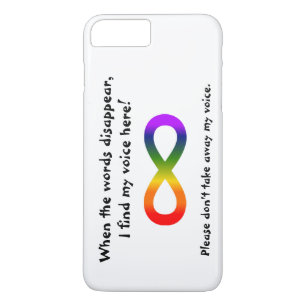 Case-Mate iPhone Case Ne préenez pas ma voix Neurodiversité