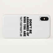 Coques Case-Mate iPhone Ne sois pas gêné (Dos (Horizontal))