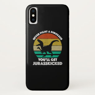 Case-Mate iPhone Case Ne te bats jamais avec un dinosaure - Tu vas te fa