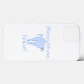 Coques Case-Mate iPhone Ne testez pas mes lois - (Verso (horizontal))