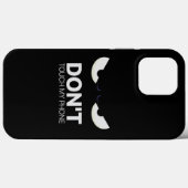 Coques Case-Mate iPhone ne touchez pas à mon téléphone (Verso (horizontal))