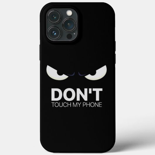 Coques Case-Mate iPhone ne touchez pas à mon téléphone (Verso)