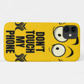 Coques Case-Mate iPhone Ne touchez pas à mon téléphone (Dos (Horizontal))