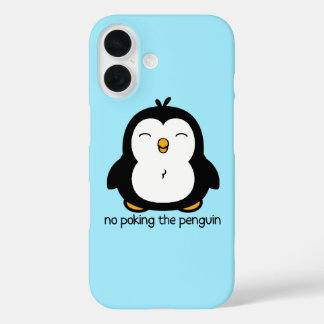 Coques iPhone 16 Ne touchez pas au pingouin