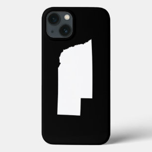 iPhone 13 Coque Nebraska en blanc