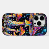 Coques Case-Mate iPhone Nebula du champignon cosmique (Verso (horizontal))