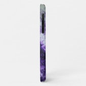 Coques Case-Mate iPhone Nebula en améthyste violet (Dos/Gauche)