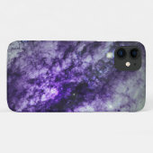 Coques Case-Mate iPhone Nebula en améthyste violet (Dos (Horizontal))