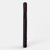 Coques Case-Mate iPhone Nebula foncé personnalisable (Dos/Droite)